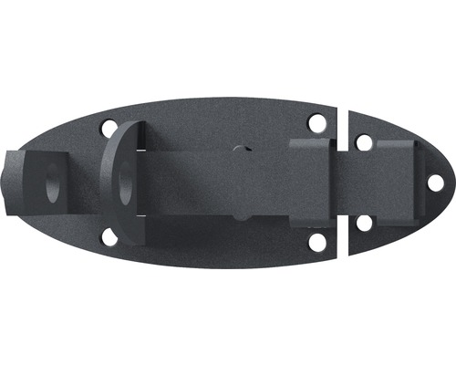Schlossriegel Duravis 90x44 mm schwarzdiamant