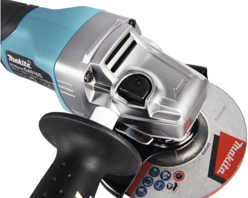 Akku-Winkelschleifer Makita XGT® GA016GM201 40V, inkl. 2 x Akku 4,0 Ah, Ladegerät und MAKPAC Gr. 4