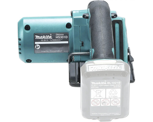 Akku-Handkreissäge Makita HS301DZ 12 V, ohne Akku und Ladegerät