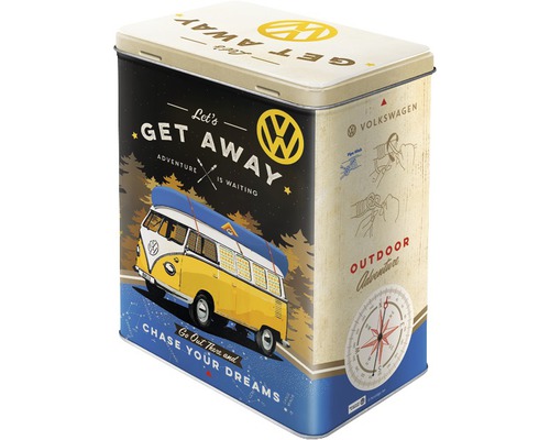 Vorratsdose L VW Bulli Get Away 3 l 10x14x20 cm