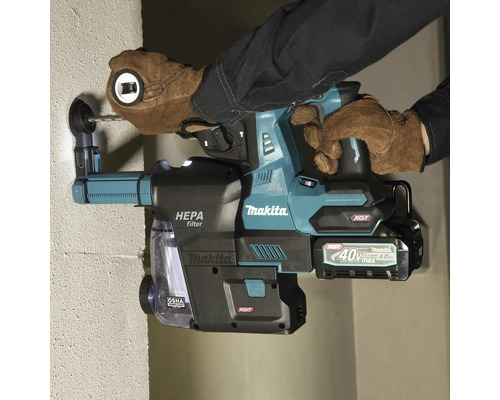 Akku-Kombihammer Makita XGT® HR003GM201 40V inkl. 2 x Akku 4,0Ah, Ladegerät und MAKPAC Gr. 4