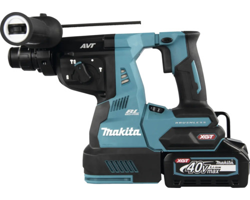 Akku-Kombihammer Makita XGT® HR003GM201 40V inkl. 2 x Akku 4,0Ah, Ladegerät und MAKPAC Gr. 4