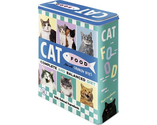 Vorratsdose XL Cat Food 4 l 8x19x26 cm