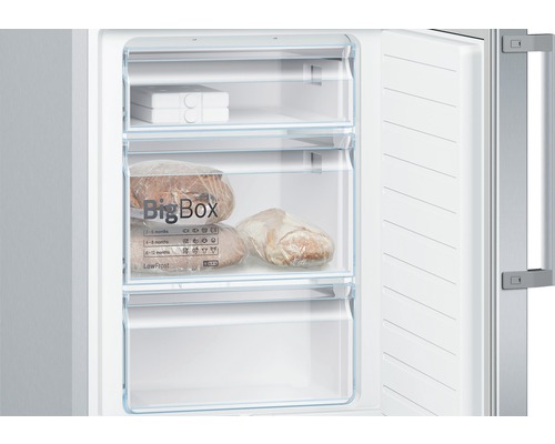 Kühl- und Gefrierkombination Bosch KGE398IBP BxHxT 60 x 201 x 65 cm Kühlteil 249 l Gefrierteil 94 l