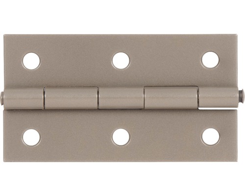 Scharnier Duravis 80x40x1,25 mm perlbeige