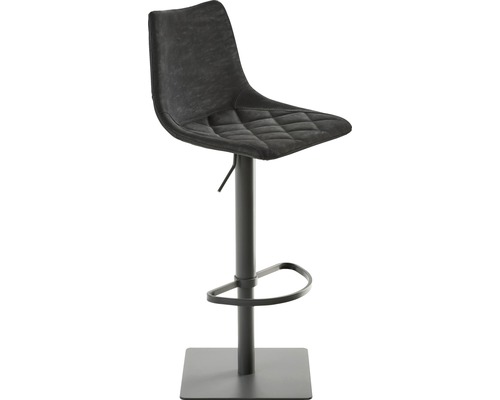 Barstuhl Mayer Sitzmöbel 1275 43 x 50 x 85 cm Stahl grau/schwarz 1275-14-547
