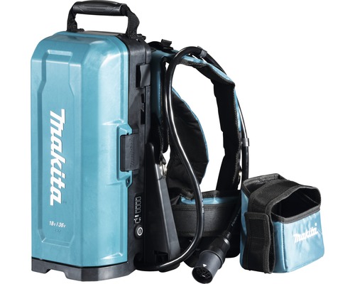 Rückentragbare Akku-Bank Makita 4x18V, ohne Akku und Ladegerät