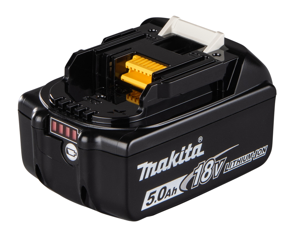 Makita Akku-Set 2 × BL1850B 18 V 5,0 Ah + Schnellladegerät DC18RC