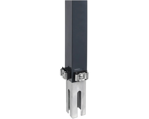 Zaunerhöhungs-Set 600 mm für Eckpfosten 60x60 mm anthrazit