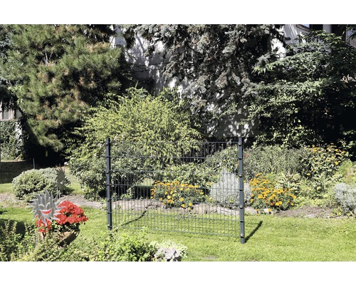 Zaunerhöhungs-Set 600 mm für Eckpfosten 60x60 mm grün