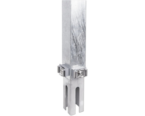 Zaunerhöhungs-Set 600 mm für Eckpfosten 60x60 mm feuerverzinkt