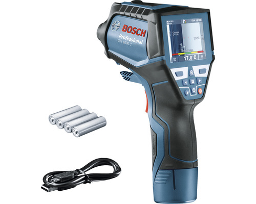 Infrarot-Thermometer Bosch Professional Thermodetektor GIS 1000 C Optik 50:1 -40 -
            +1000 °C Pyrometer
