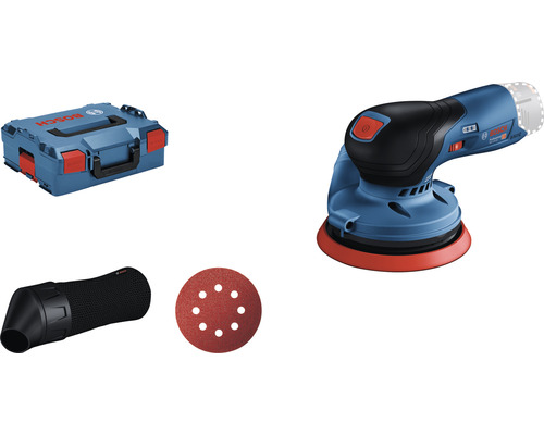 Akku-Exzenterschleifer GEX 12V-125 Bosch Professional, ohne Akku und Ladegerät, inkl.
            L-BOXX
