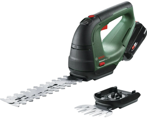 Akku-Grasschere/Strauchschere BOSCH AdvancedShear inkl. Akku 18 V, 2 Ah und Ladegerät
