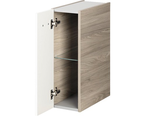 Unterschrank FACKELMANN Luxor Steinesche weiß 20x60,5 cm 79833 links