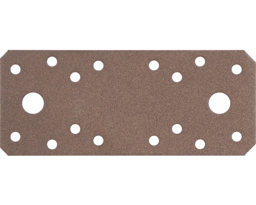 Flachverbinder Duravis 133x55x2,5 mm rostbraun 1 Stück