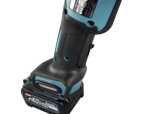 Akku-Winkelschleifer Makita XGT® GA016GM201 40V, inkl. 2 x Akku 4,0 Ah, Ladegerät und MAKPAC Gr. 4