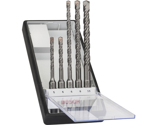Betonbohrer Set Bosch Plus-5 Robust Line, 5-teilig, 5 - 10 mm