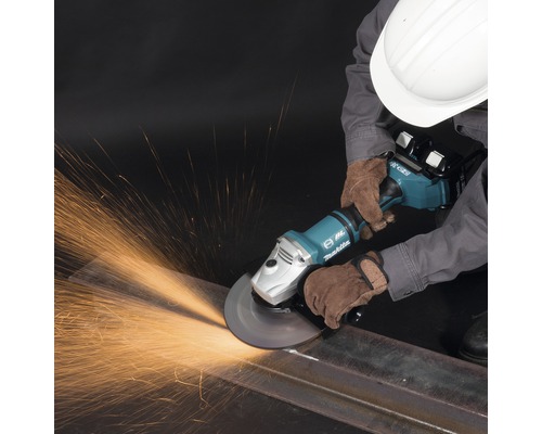Akku-Winkelschleifer Makita 2x18V 230mm DGA900ZKX2, ohne Akku und Ladegerät