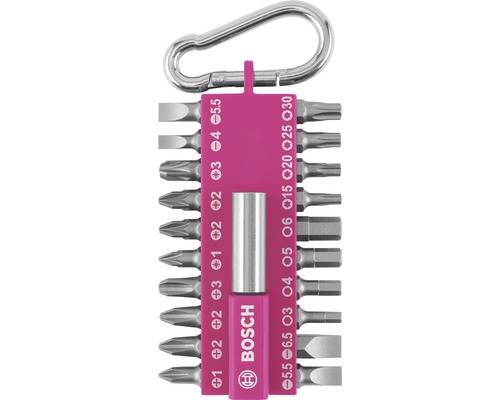 Bit-Set Bosch 21-tlg. pink
