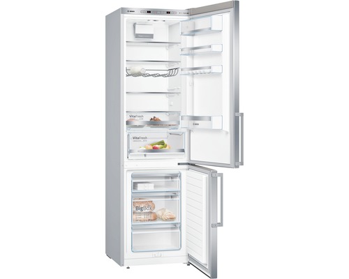 Kühl- und Gefrierkombination Bosch KGE398IBP BxHxT 60 x 201 x 65 cm Kühlteil 249 l Gefrierteil 94 l