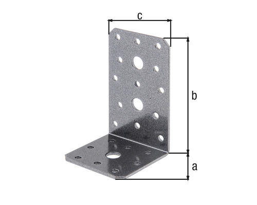 Winkelverbinder Duravis 100x60x60 mm schwarzdiamant 1 Stück
