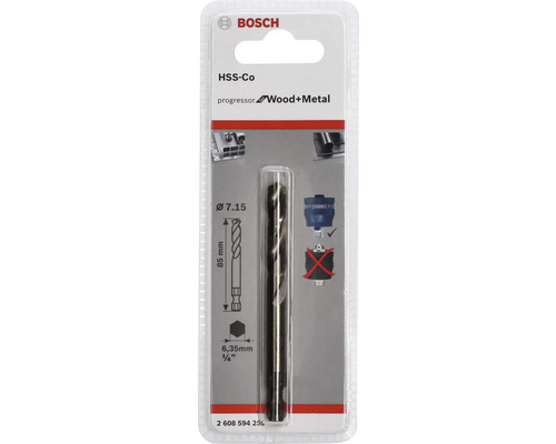 Zentrierbohrer Bosch HSS-Co Ø 7,15x85 mm