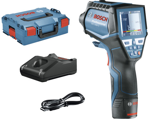 Thermodetektor Bosch Professional GIS 1000 C inkl. Akku GBA 12V (2 Ah) & L-BOXX
            136