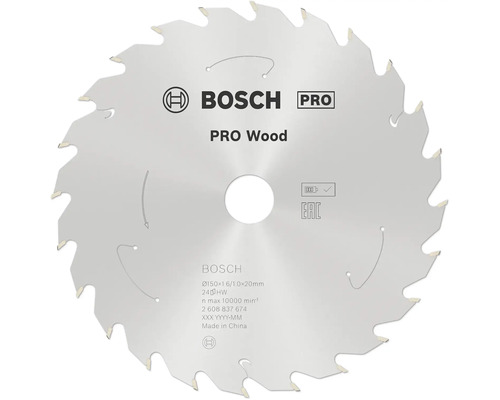 Kreissägeblatt Bosch WO Ø 150x20 mm Z24