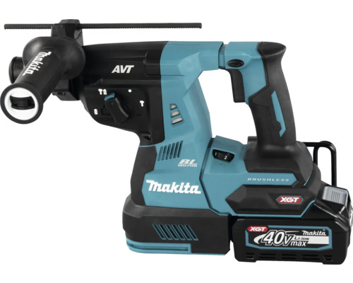 Akku-Kombihammer Makita XGT® HR003GM201 40V inkl. 2 x Akku 4,0Ah, Ladegerät und MAKPAC Gr. 4