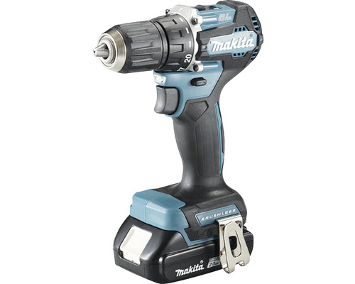 Akku-Bohrschrauber Makita DDF487RAJ 18V, inkl. 2 x Akku 2,0 Ah, Ladegerät und MAKPAC Gr. 2