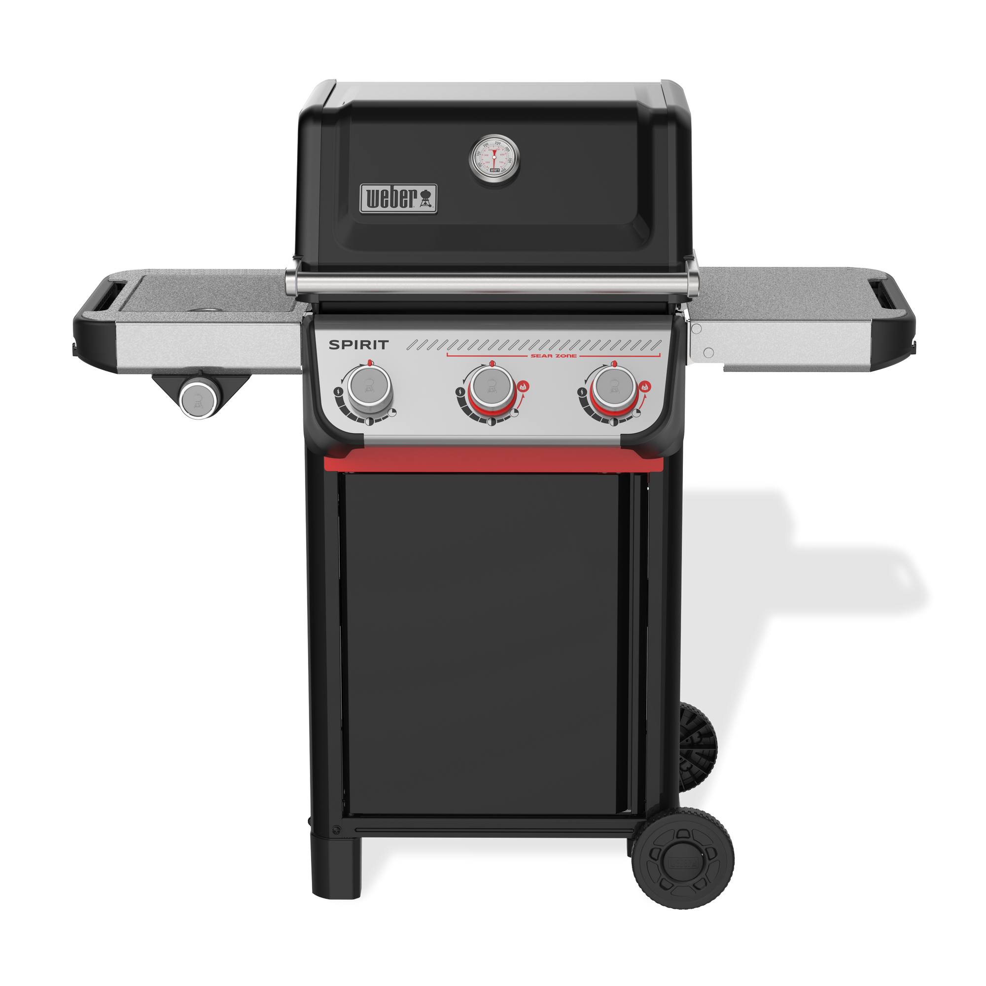Weber Gasgrill Genesis II E-335 GBS, 3-Brenner + Seitenbrenner, schwarz