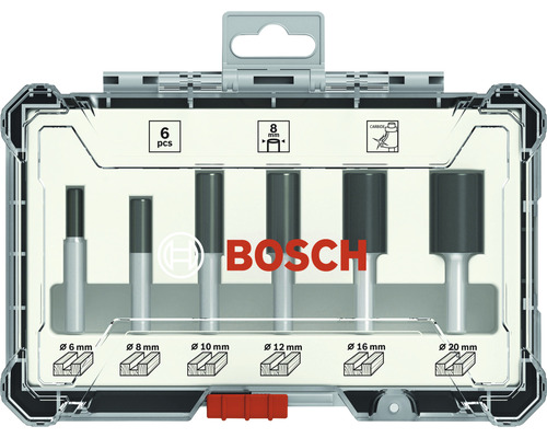 Fräser Set Bosch 6-tlg. 8mm
