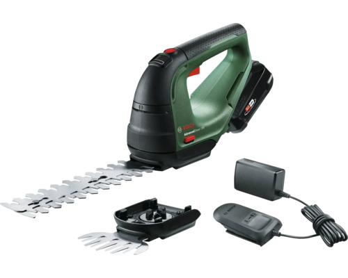 Akku-Grasschere/Strauchschere BOSCH AdvancedShear inkl. Akku 18 V, 2 Ah und Ladegerät