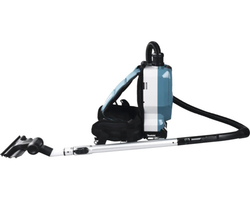 Akku- Handstaubsauger Rucksack Makita DVC261ZX15 2x18V, ohne Akku und Ladegerät inkl. 2 Düsen und Filter