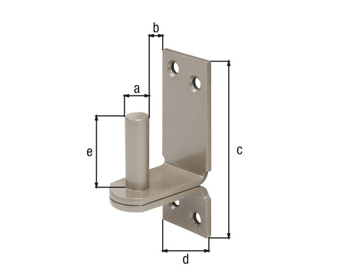 Kloben Duravis Typ D II Ø 13 mm perlbeige