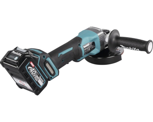 Akku-Winkelschleifer Makita XGT® GA016GM201 40V, inkl. 2 x Akku 4,0 Ah, Ladegerät und MAKPAC Gr. 4