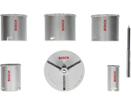 Lochsägen-Set Bosch DIY, 5-teilig, Ø 33 - 83 mm